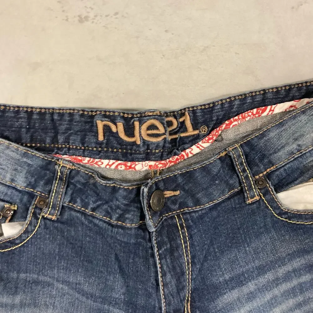 Y2K rue 21 low rise bootcut Jeans 33x32